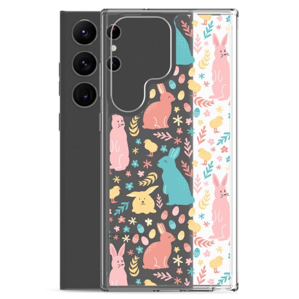 Colorful Easter Samsung Clear Case