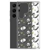 Cute Panda Bear Samsung Clear Case