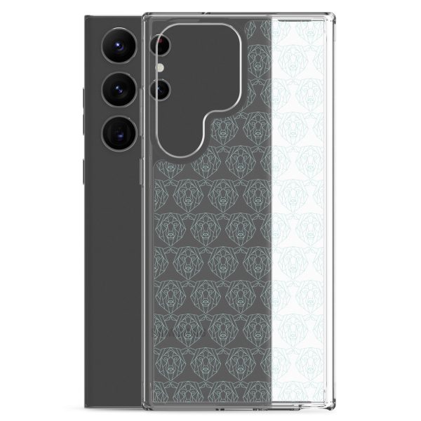 clear-case-for-samsung-samsung-galaxy-s23-ultra-case-with-phone-6a53d15d0bda6.jpg Polygonal Bear Samsung Clear Case