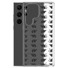 Rat Silhouette Samsung Clear Case