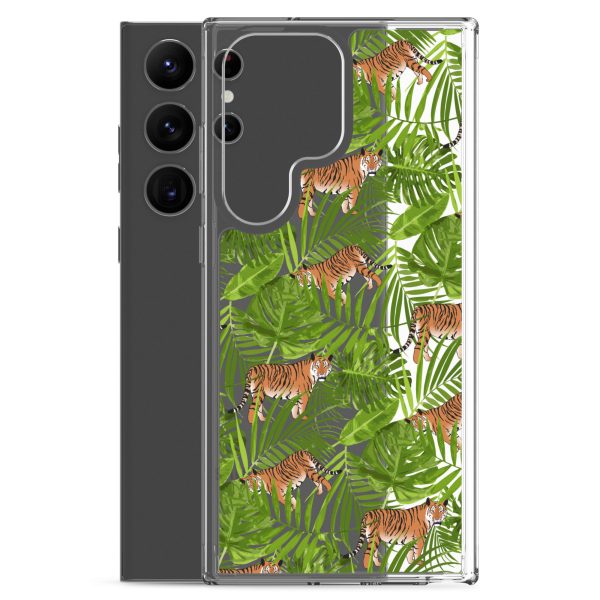 Tiger Samsung Clear Case