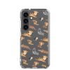 African Jungle Animals Samsung Clear Case