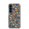 Animal Silhouette Samsung Clear Case
