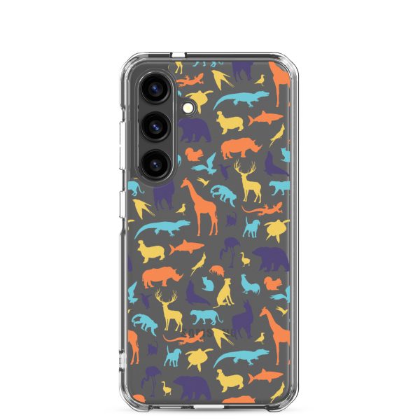 Animal Silhouette Samsung Clear Case