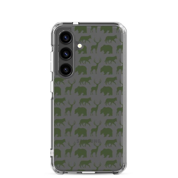 Animals Silhouette Samsung Clear Case