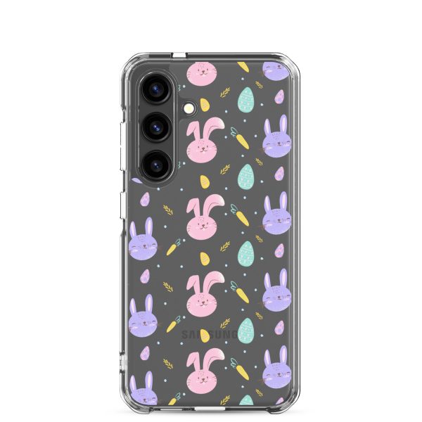 Cute Easter Bunnies Samsung Clear Case