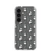 Cute Panda Samsung Clear Case