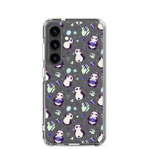 Cute Panda Presents Samsung Clear Case