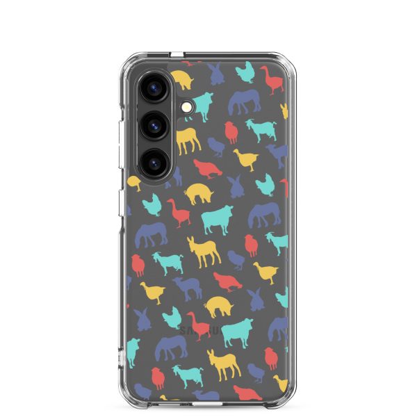 Farm Animals Samsung Clear Case