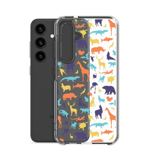 Animal Silhouette Samsung Clear Case