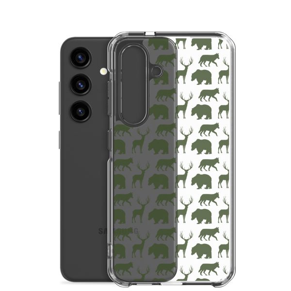 Animals Silhouette Samsung Clear Case