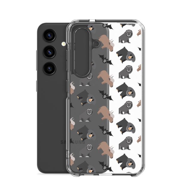 Asian Jungle Animal Samsung Clear Case