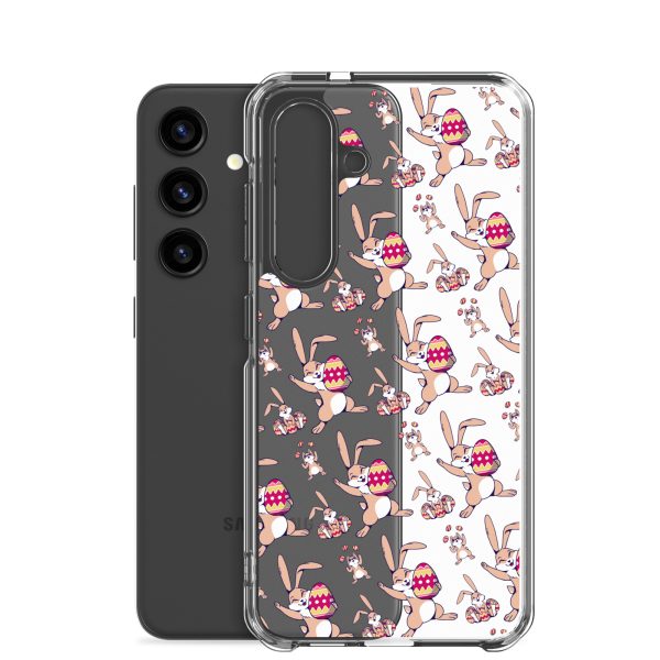 clear-case-for-samsung-samsung-galaxy-s24-case-with-phone-6a53c3697d11b.jpg Easter Bunny With Egg Samsung Clear Case