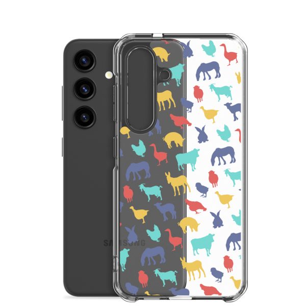 Farm Animals Samsung Clear Case