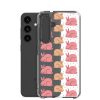 Pink Bunnies Samsung Clear Case