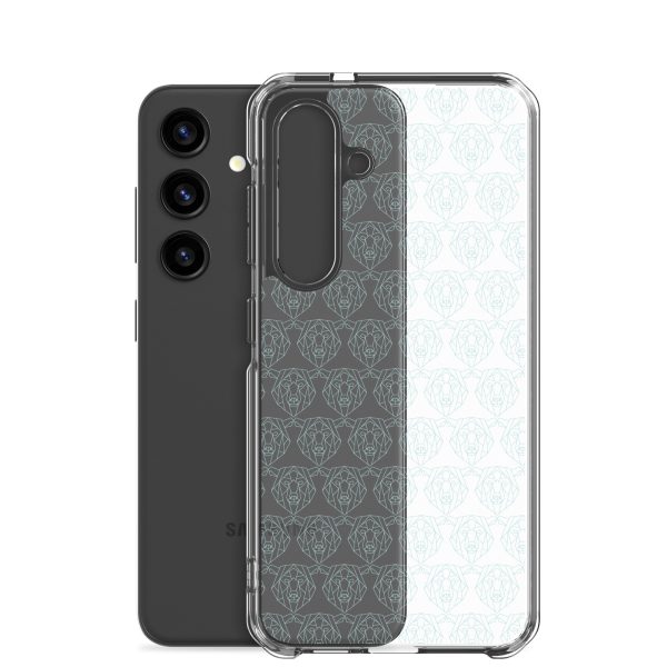 clear-case-for-samsung-samsung-galaxy-s24-case-with-phone-6a53d15d0bf7a.jpg Polygonal Bear Samsung Clear Case