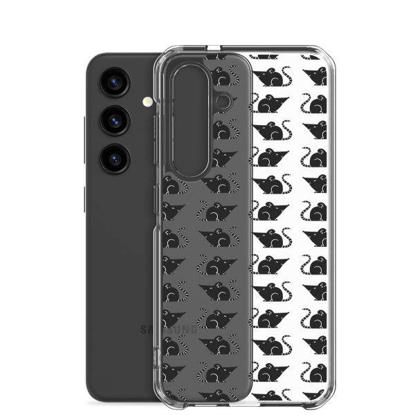 Rat Silhouette Samsung Clear Case