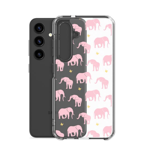 clear-case-for-samsung-samsung-galaxy-s24-case-with-phone-6a53d25eea4d9.jpg Seamless Elephant Silhouette Samsung Clear Case