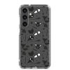Black and White Halloween Samsung Clear Case