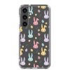 Colorful Bunnies Easter Samsung Clear Case
