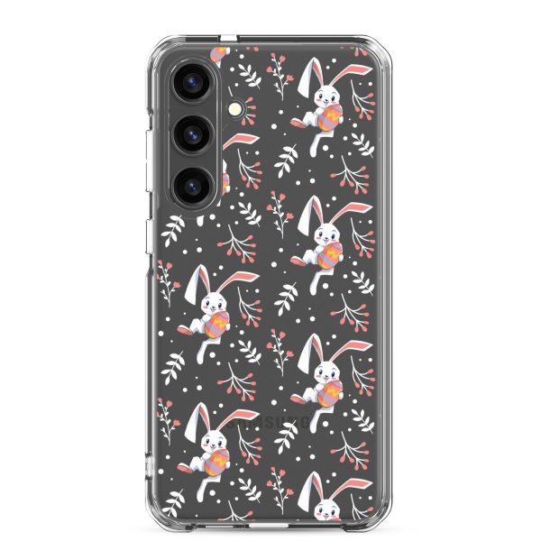 Cute Easter Rabbit Samsung Clear Case