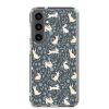 Easter Hopping Bunnies Samsung Clear Case