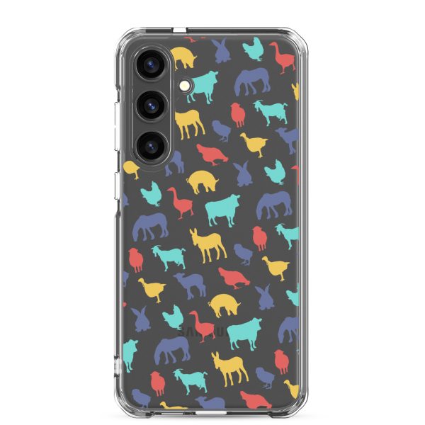 Farm Animals Samsung Clear Case