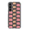 Pink Bunnies Samsung Clear Case