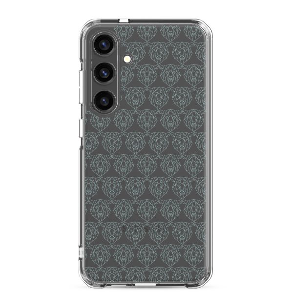 clear-case-for-samsung-samsung-galaxy-s24-plus-case-on-phone-6a53d15d0be5b.jpg Polygonal Bear Samsung Clear Case
