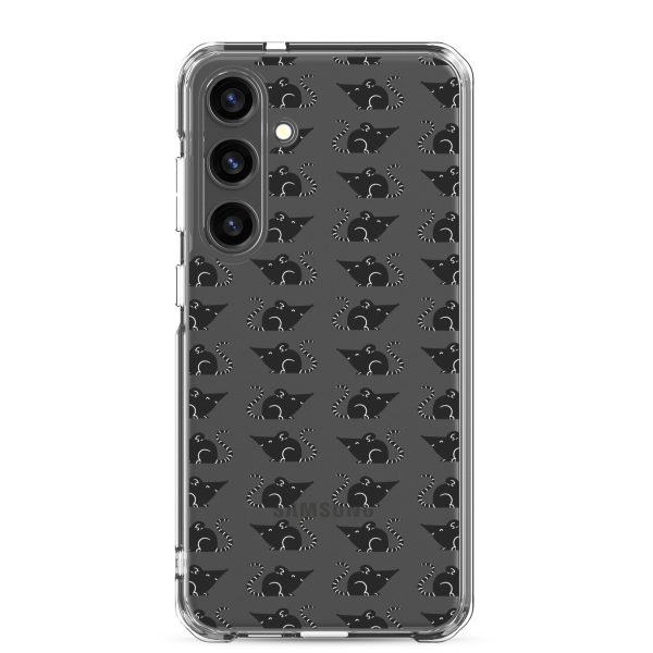 Rat Silhouette Samsung Clear Case