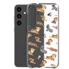 African Jungle Animals Samsung Clear Case