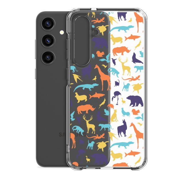 Animal Silhouette Samsung Clear Case