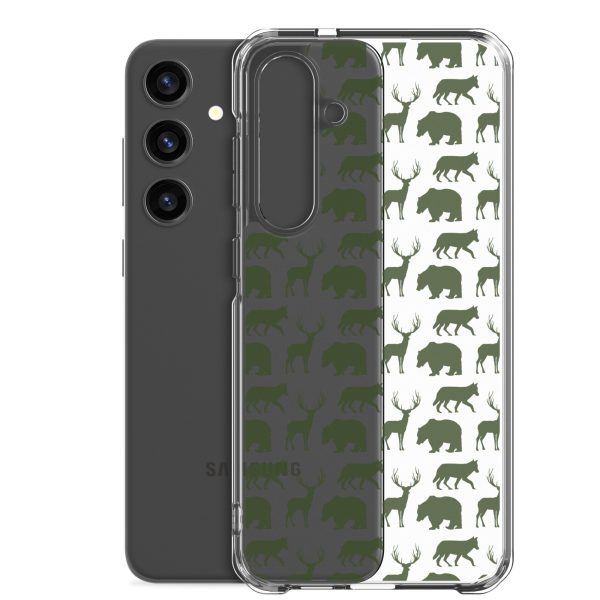 Animals Silhouette Samsung Clear Case