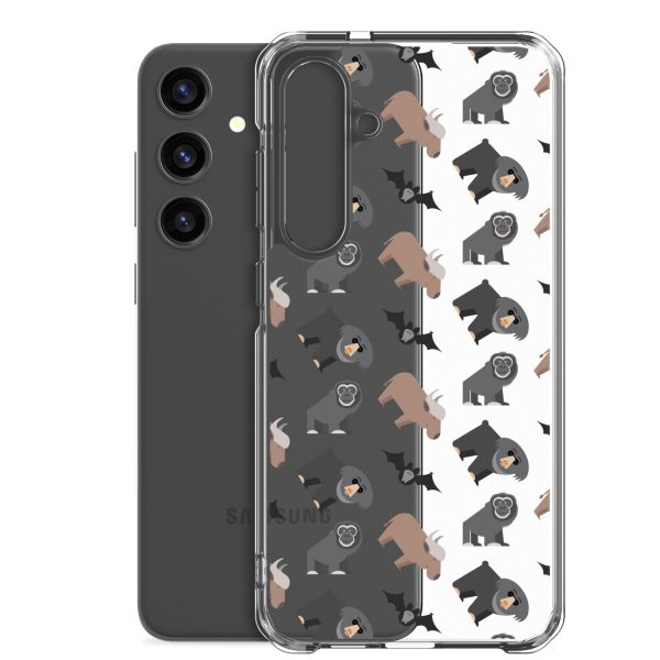 Asian Jungle Animal Samsung Clear Case