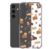 Asian Jungle Animals Samsung Clear Case
