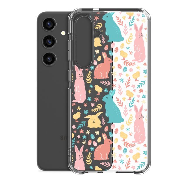 Colorful Easter Samsung Clear Case