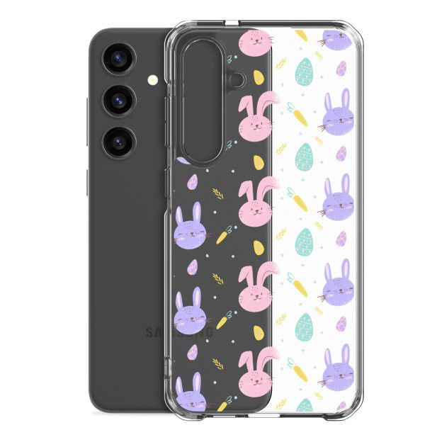 Cute Easter Bunnies Samsung Clear Case