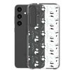 Cute Panda Samsung Clear Case