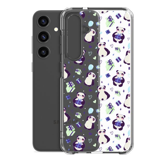 Cute Panda Presents Samsung Clear Case