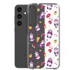 Cute Panda Sweets Samsung Clear Case