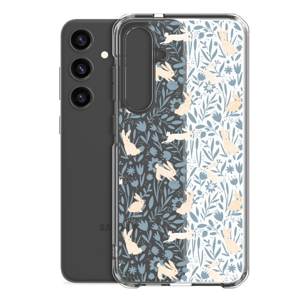 Easter Hopping Bunnies Samsung Clear Case
