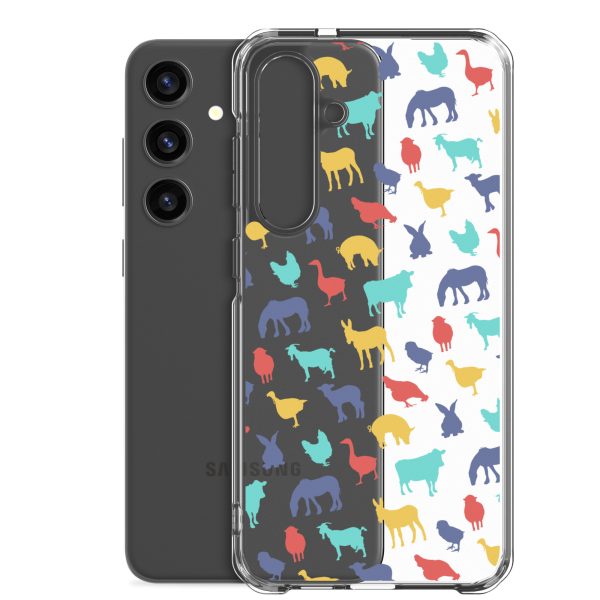 Farm Animals Samsung Clear Case