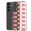 Pink Bunnies Samsung Clear Case