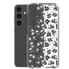 Watercolor Panda Bears Samsung Clear Case