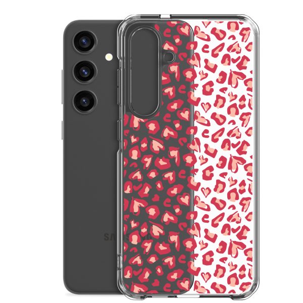 clear-case-for-samsung-samsung-galaxy-s24-plus-case-with-phone-6a56961632b94.jpg Leopard Heart Print Samsung Clear Case