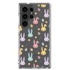 Colorful Bunnies Easter Samsung Clear Case