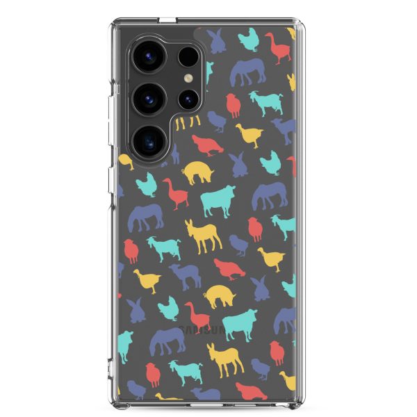 Farm Animals Samsung Clear Case
