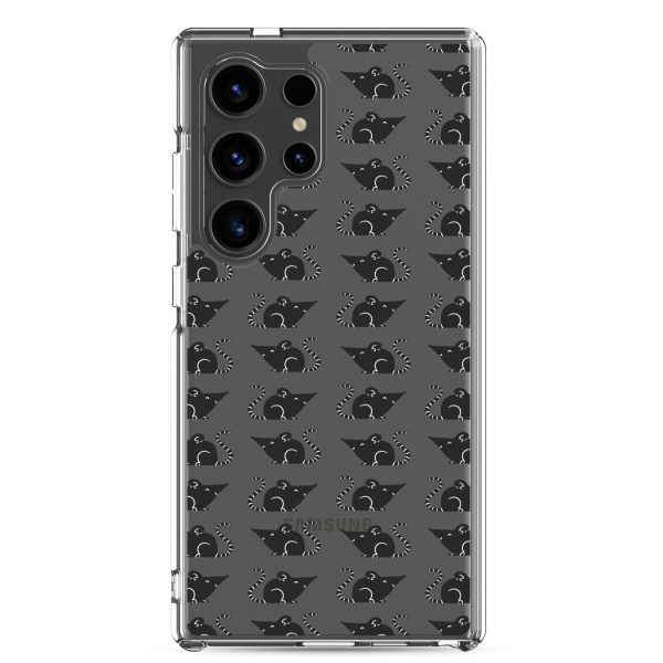 Rat Silhouette Samsung Clear Case