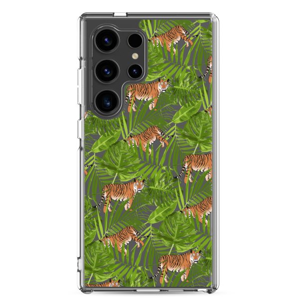 Tiger Samsung Clear Case