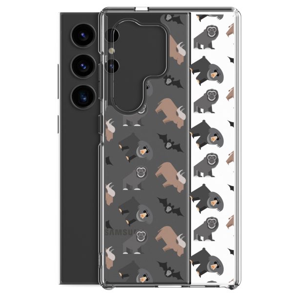 Asian Jungle Animal Samsung Clear Case